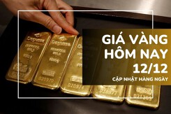 Giá vàng hôm nay 12/12: Vàng SJC và vàng nhẫn đồng loạt tăng mạnh