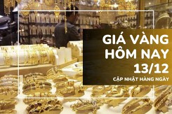 Giá vàng hôm nay 13/12: Vàng SJC và nhẫn trơn vọt thêm gần 1 triệu đồng/lượng