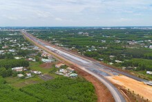 Cao tốc Biên Hòa - Vũng Tàu qua Đông Nai trước thời điểm thông xe kỹ thuật