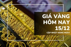 Giá vàng hôm nay 15/12: Vàng SJC tiếp tục tăng 500.000 đồng/lượng