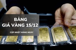 Bảng giá vàng hôm nay 15/12: Vàng SJC áp sát 157 triệu đồng, nhẫn trơn và nữ trang đồng loạt đi lên