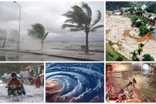 Cảnh báo thời tiết nguy hiểm ngày 18/12 biển Quảng Ngãi, Khánh Hòa dậy sóng, gió mạnh kèm mưa dông