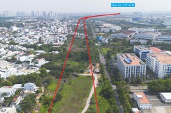 [Photostory] Khu vực sẽ làm nút giao 4 tầng trên Vành đai 3 và đường nhánh nối đến Xa lộ Hà Nội