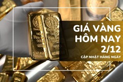 Giá vàng hôm nay 2/12: Bật lên đỉnh 6 tuần nhờ kỳ vọng Fed sớm giảm lãi suất