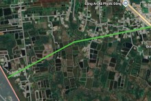 Đường sẽ mở theo quy hoạch ở xã Tân Lân, tỉnh Tây Ninh (phần 1)
