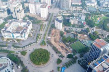 Vietcombank đang hồi sinh dự án ở đất vàng Cầu Giấy