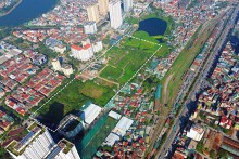 Hiện trạng lô đất quy hoạch trung tâm thương mại về tay Thisco sau khi Aeon Mall rút lui ở Hà Nội