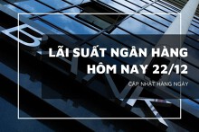 Lãi suất ngân hàng hôm nay 22/12 MB Bank, ACB, VPBank giữ mức cao, nhóm Big4 ổn định