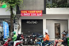 Mặt bằng nhà phố giảm nửa giá thuê để giữ khách cuối năm