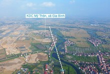 Toàn cảnh cao tốc sắp mở nối sân bay Gia Bình với Hà Nội đoạn qua Bắc Ninh