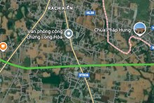 Đường sẽ mở theo quy hoạch ở xã Mỹ Lệ, tỉnh Tây Ninh (phần 2)
