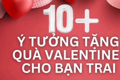 10+ ý tưởng tặng quà valentine cho bạn trai