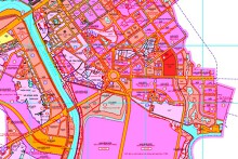 Bản đồ quy hoạch giao thông phường Tân Tiến, TP Bắc Giang, Bắc Giang đến năm 2030