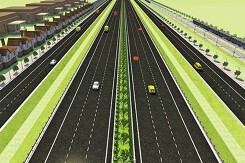 Đường nối sân bay Gia Bình về Hà Nội rộng 120 m, phát triển đô thị dọc hai bên