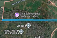 Đường sẽ mở ở xã Cộng Hòa, huyện Nam Sách, tỉnh Hải Dương