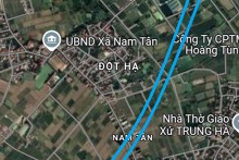 Đường sẽ mở ở xã Nam Tân, huyện Nam Sách, tỉnh Hải Dương