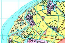 Bản đồ quy hoạch sử dụng đất xã Thái Tân, huyện Nam Sách, tỉnh Hải Dương đến năm 2030