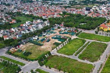 Hà Nội đấu giá 15 thửa đất ở tại huyện Mê Linh (đợt 5), khởi điểm 5,6 triệu đồng/m2