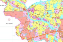 Bản đồ quy hoạch sử dụng đất huyện Cẩm Giàng, tỉnh Hải Dương đến năm 2030
