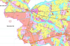Bản đồ quy hoạch sử dụng đất huyện Cẩm Giàng, tỉnh Hải Dương đến năm 2030