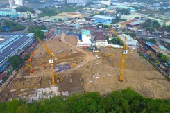 [Photostory] Tiến độ khu nhà ở 2.300 tỷ của nhóm Seaholdings tại Bến Lức, Long An