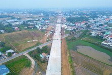 Toàn cảnh tuyến Vành đai 3 qua Long An dự kiến hoàn thành trong năm nay