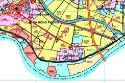 Bản đồ quy hoạch giao thông xã Hồng Phong, huyện Ninh Giang, tỉnh Hải Dương đến năm 2030