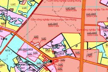 Bản đồ quy hoạch sử dụng đất xã Hưng Long, huyện Ninh Giang, tỉnh Hải Dương đến năm 2030