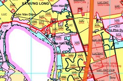 Bản đồ quy hoạch giao thông xã Hưng Long, huyện Ninh Giang, tỉnh Hải Dương đến năm 2030