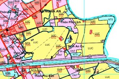 Bản đồ quy hoạch giao thông xã Nghĩa An, huyện Ninh Giang, tỉnh Hải Dương đến năm 2030