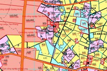 Bản đồ quy hoạch giao thông xã Tân Phong, huyện Ninh Giang, tỉnh Hải Dương đến năm 2030