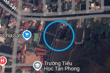 Đất có quy hoạch ở xã Tân Phong, huyện Ninh Giang, tỉnh Hải Dương