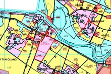 Bản đồ quy hoạch sử dụng đất xã Tân Quang, huyện Ninh Giang, tỉnh Hải Dương đến năm 2030
