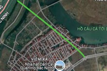 Đường sẽ mở ở phường Hòa Long, TP Bắc Ninh, tỉnh Bắc Ninh