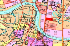 Bản đồ quy hoạch sử dụng đất thị trấn Thanh Hà, huyện Thanh Hà, tỉnh Hải Dương đến năm 2030