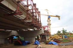 Sắp thông xe cầu nối Quảng Nam - Đà Nẵng