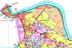Bản đồ quy hoạch sử dụng đất xã Hồng Lạc, huyện Thanh Hà, tỉnh Hải Dương đến năm 2030
