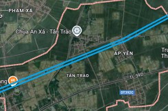 Đường sẽ mở ở xã Tân Trào, huyện Thanh Miện, tỉnh Hải Dương