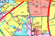 Bản đồ quy hoạch sử dụng đất xã Thanh Giang, huyện Thanh Miện, tỉnh Hải Dương đến năm 2030