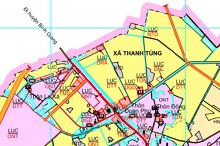 Bản đồ quy hoạch sử dụng đất xã Thanh Tùng, huyện Thanh Miện, tỉnh Hải Dương đến năm 2030