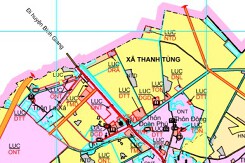 Bản đồ quy hoạch sử dụng đất xã Thanh Tùng, huyện Thanh Miện, tỉnh Hải Dương đến năm 2030