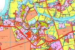Bản đồ quy hoạch sử dụng đất xã Đông Cứu, huyện Gia Bình, tỉnh Bắc Ninh