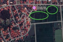 Đất có quy hoạch ở xã Đông Cứu, huyện Gia Bình, tỉnh Bắc Ninh