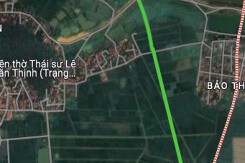 Đường sẽ mở ở xã Đông Cứu, huyện Gia Bình, tỉnh Bắc Ninh