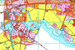 Bản đồ quy hoạch giao thông xã Đại Bái, huyện Gia Bình, tỉnh Bắc Ninh