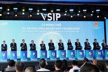 Khởi công Dự án đầu tư xây dựng và kinh doanh kết cấu hạ tầng Khu công nghiệp VSIP II Quảng Ngãi