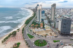 Cận cảnh khu đất vừa khởi công tòa tháp cao bậc nhất Đà Nẵng, là dự án condotel 43 tầng của Phoenix Holdings