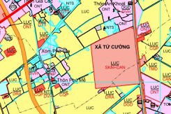 Bản đồ quy hoạch giao thông xã Tứ Cường, huyện Thanh Miện, tỉnh Hải Dương đến năm 2030