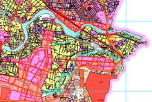 Bản đồ quy hoạch sử dụng đất phường Nhơn Hòa, thị xã An Nhơn, tỉnh Bình Định giai đoạn 2021 - 2030