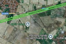 Đường sẽ mở ở xã Thái Bảo, huyện Gia Bình, tỉnh Bắc Ninh